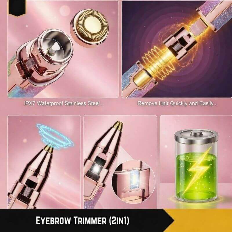 2 In 1 Facial Hair Remover